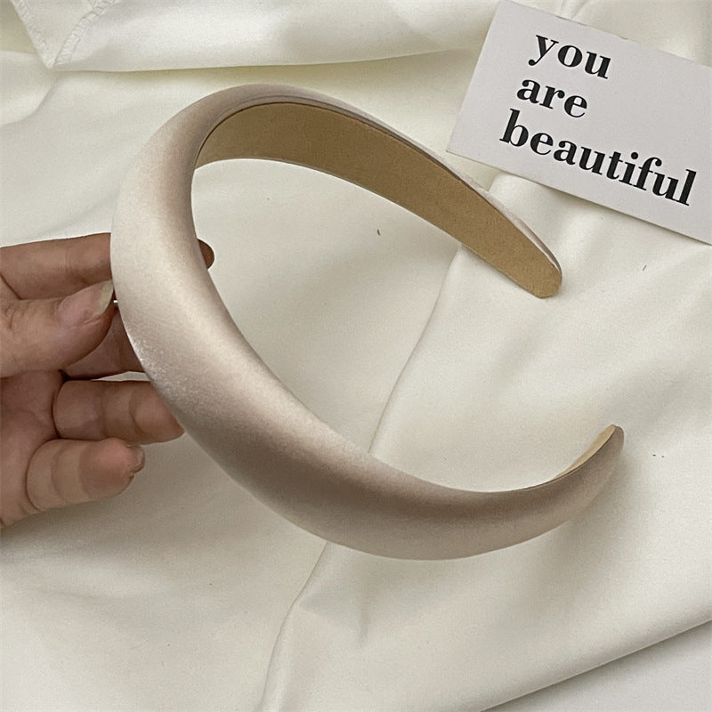 Wholesale Satin Shell Powder High-end Skull Headband